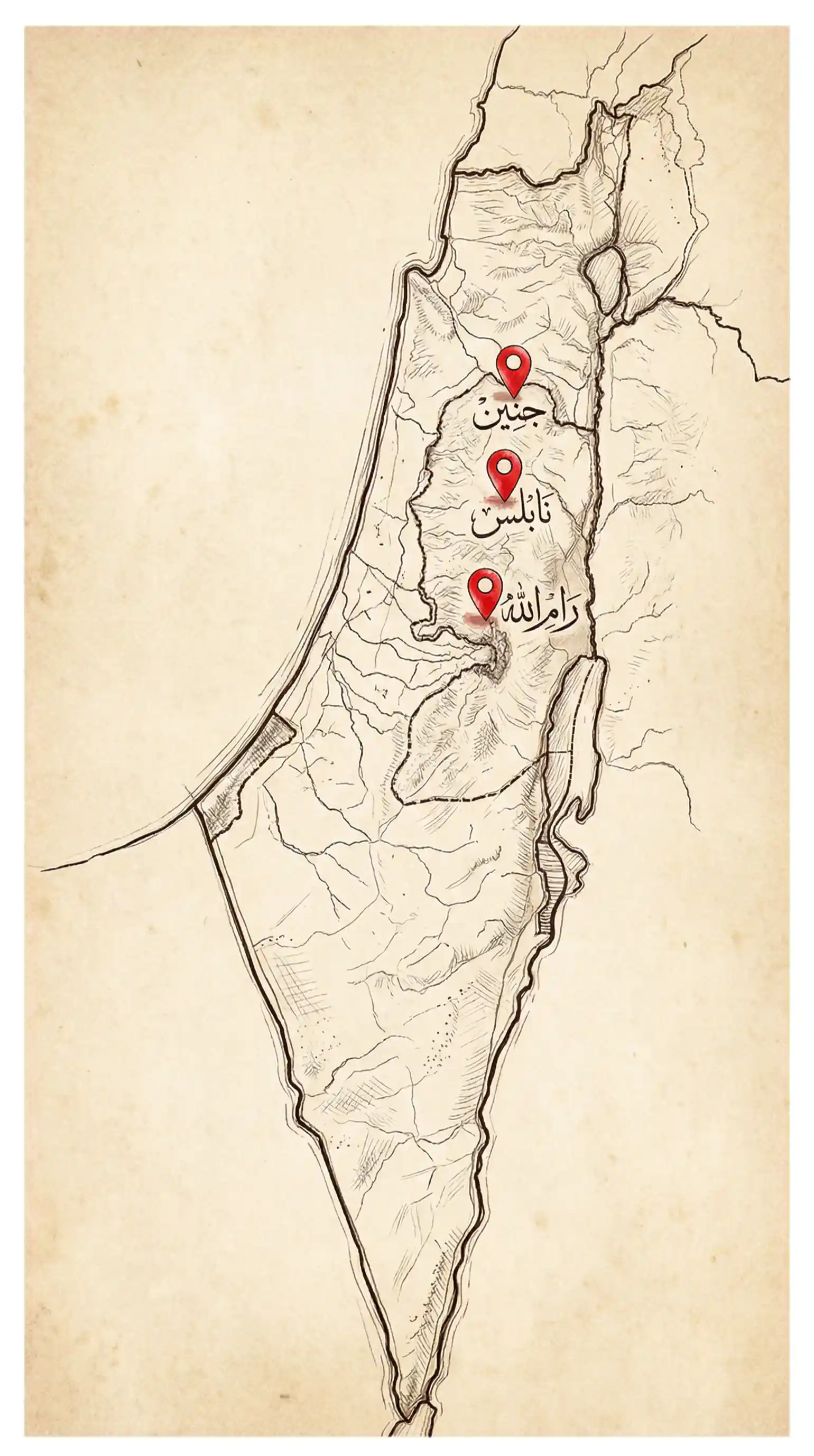 Palestine Map
